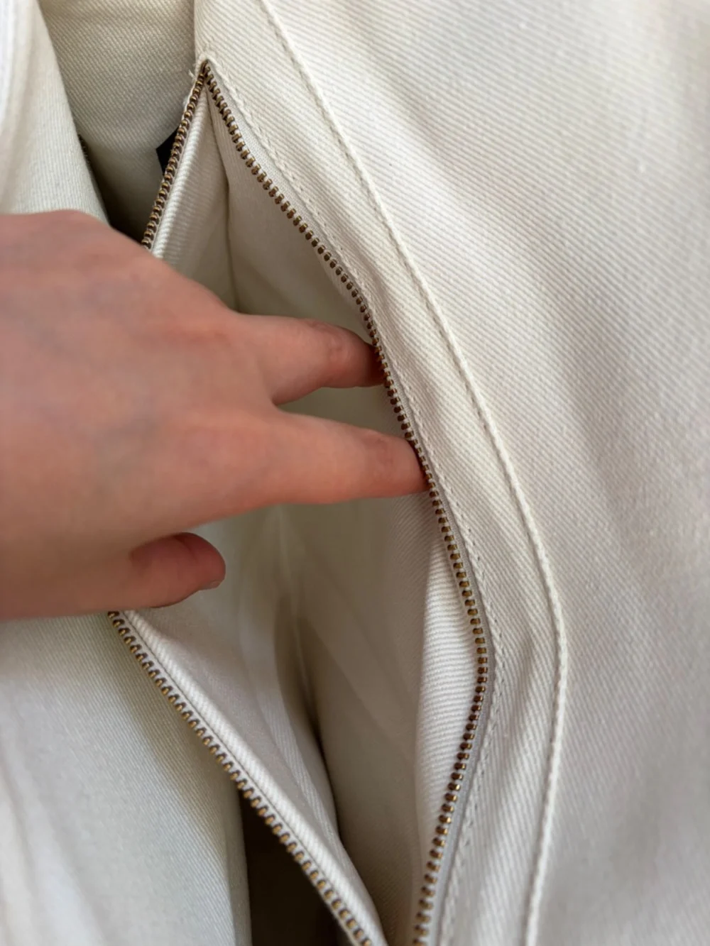 Brandy Melville Canvas Messenger Bag